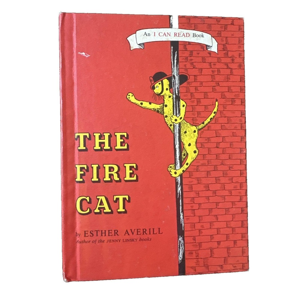 The Fire Cat-Esther Averill an I can Read Hardcover Children's Book Copyright 60